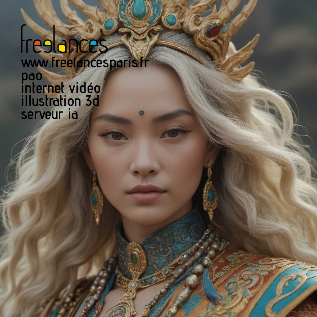 Pao mise en page internet vidéo illustration 3d serveur IA générative AI freelance paris studio de création magazines 8lgrjl10